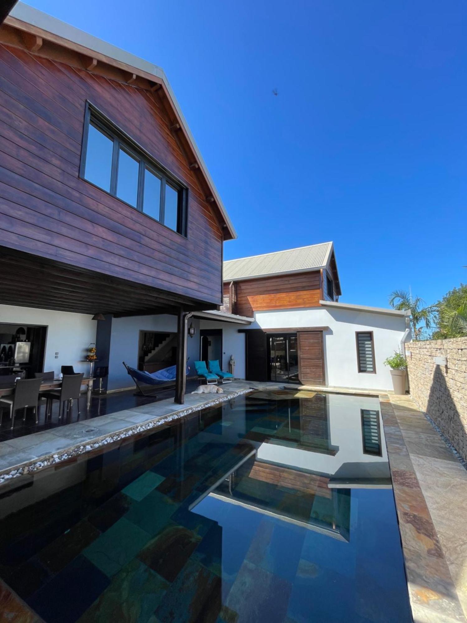Chambre "Bleu Ocean" Villa Hermes Saint Pierre Exterior foto